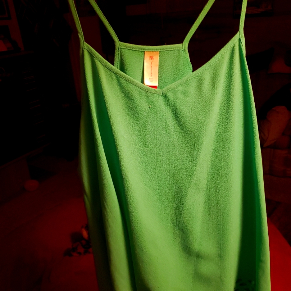 Teal tank top